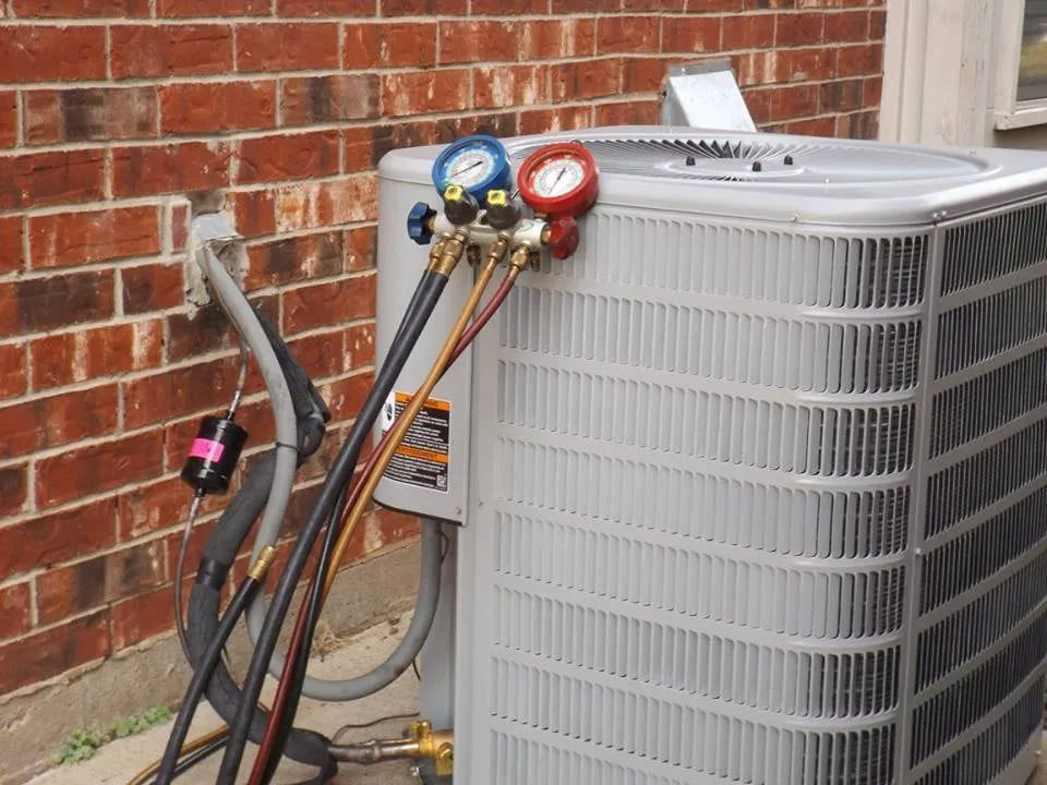 Slide of Burkham's AC and Heating