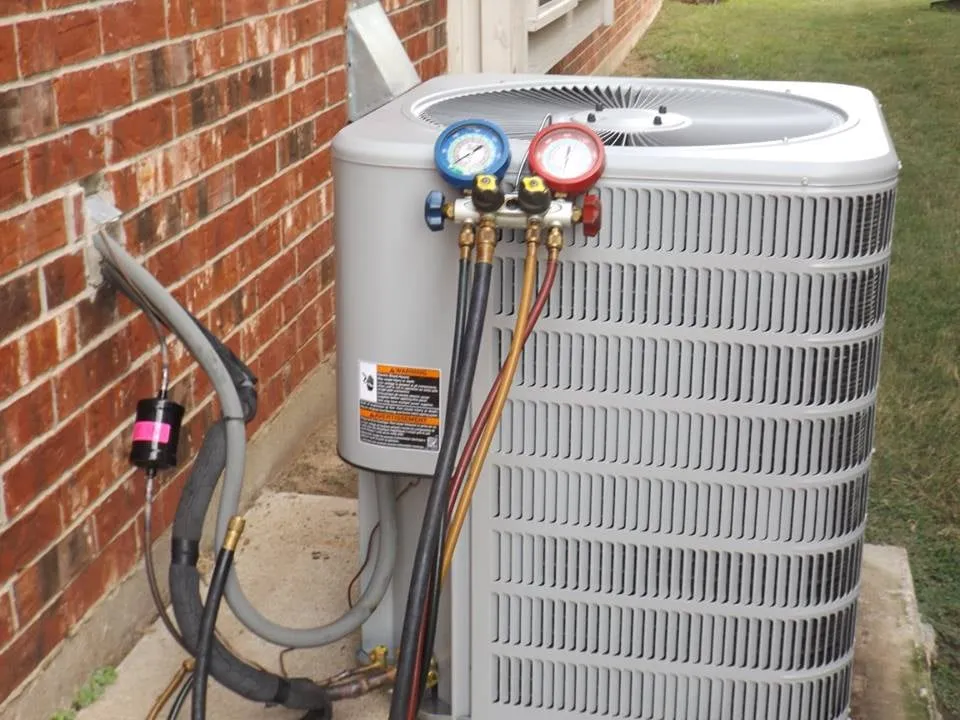 Slide of Burkham's AC and Heating