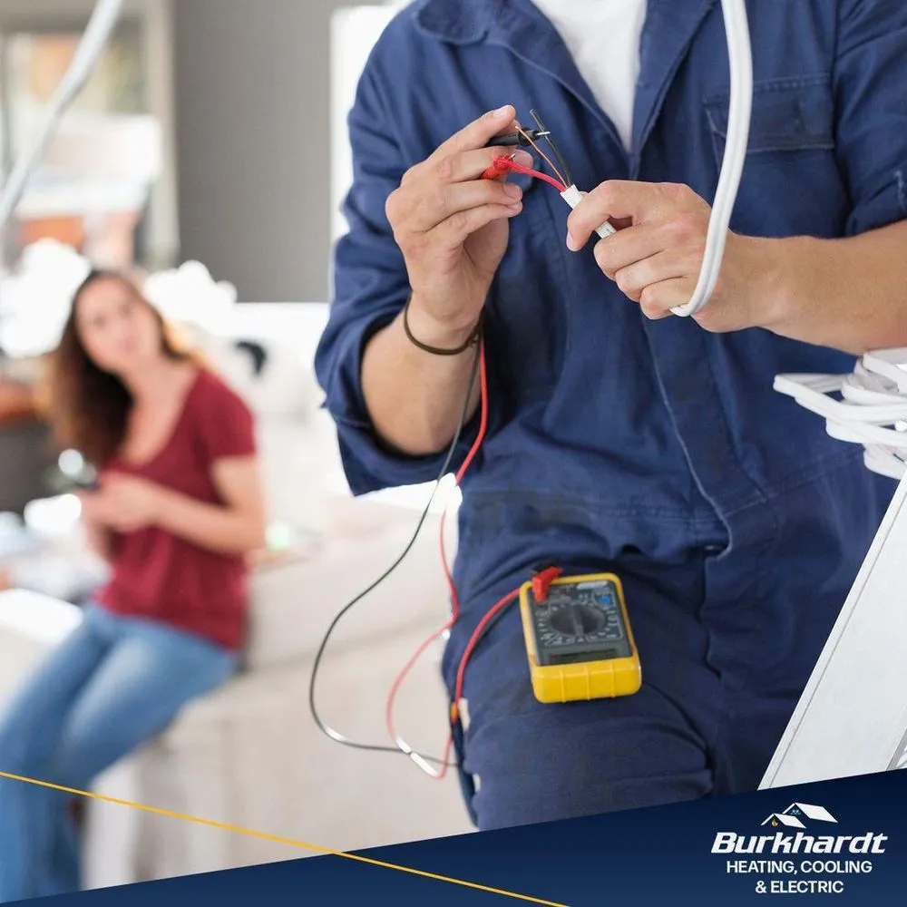 Slide of Burkhardt Heating, Cooling, Plumbing & Electric