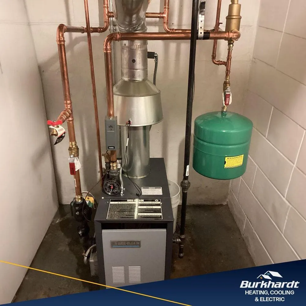 Slide of Burkhardt Heating, Cooling, Plumbing & Electric