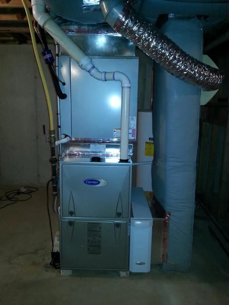 Slide of Burkholder's HVAC