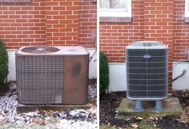 Slide of Burkholder's HVAC