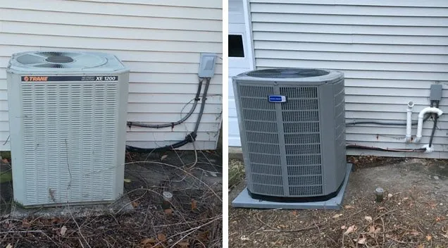 Slide of Burkholder's HVAC