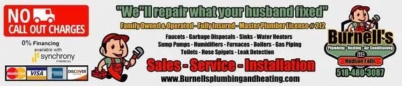 Slide of Burnell's Plumbing & Heating