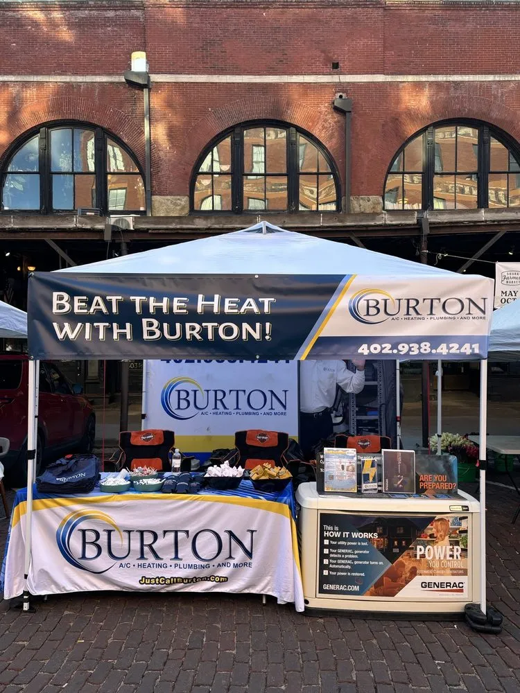 Slide of Burton AC Heating Plumbing And More