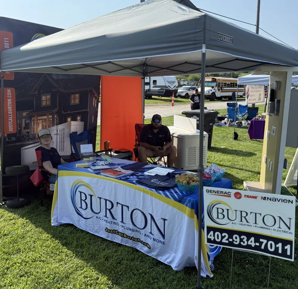 Slide of Burton AC Heating Plumbing And More