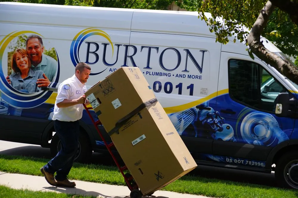 Slide of Burton AC Heating Plumbing And More