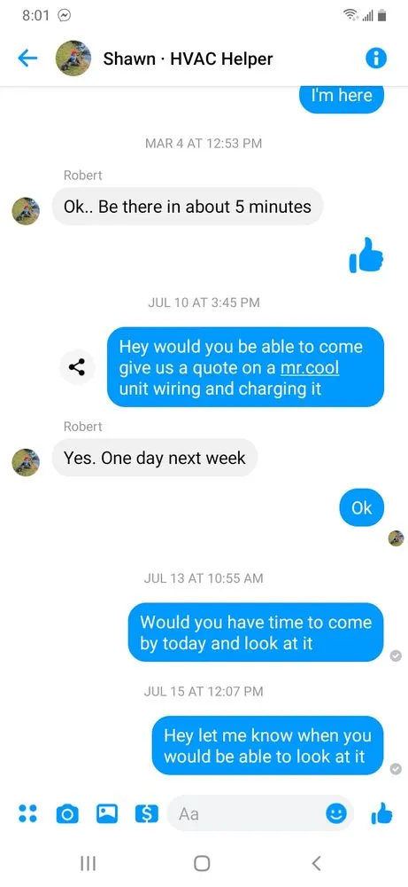 Slide of Bustle Heating & Cooling