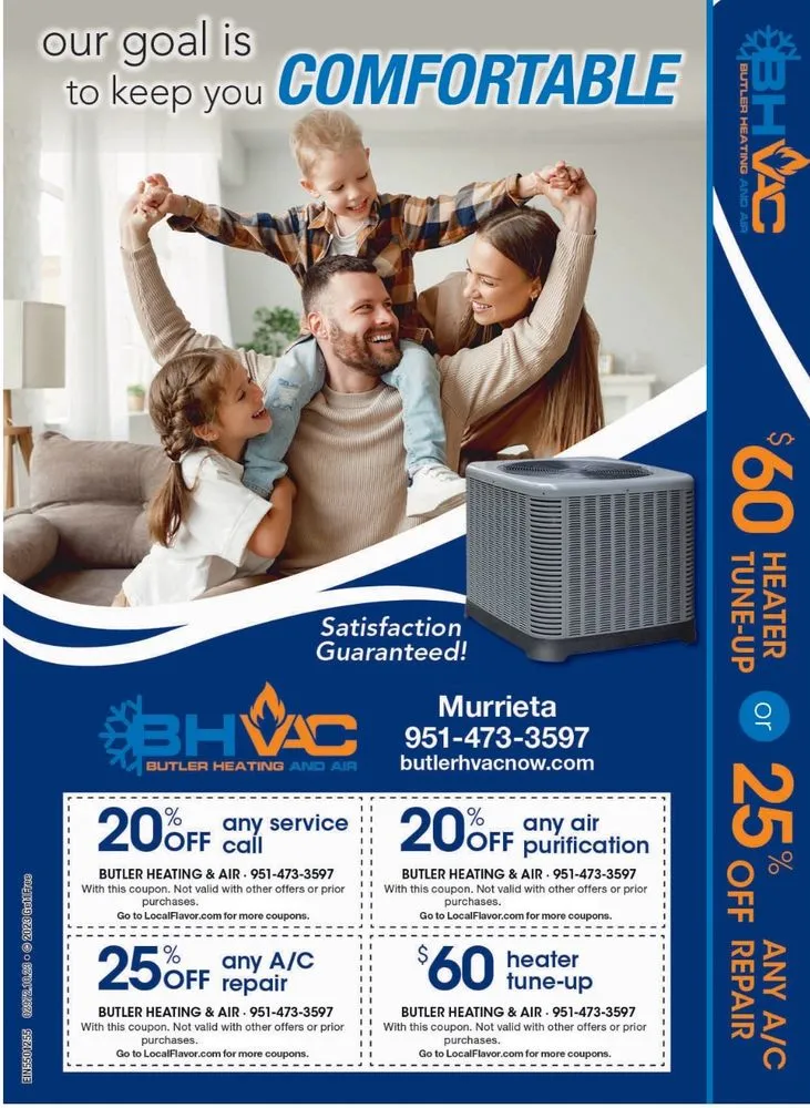 Slide of Butler Heating & Air