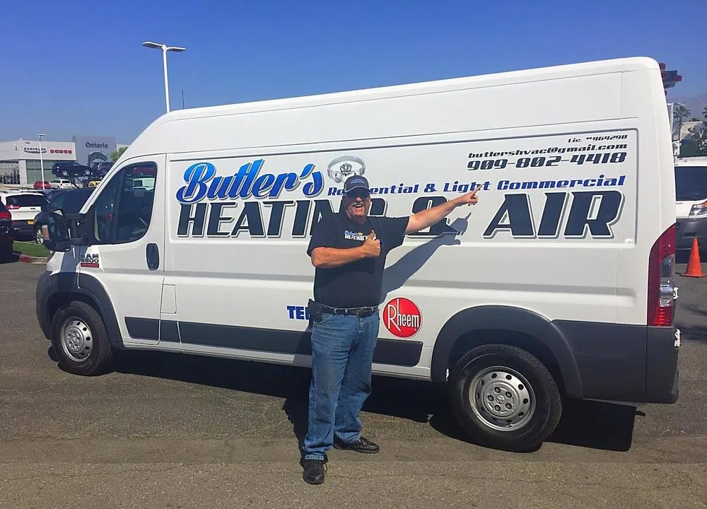 Slide of Butler's Heating and Air