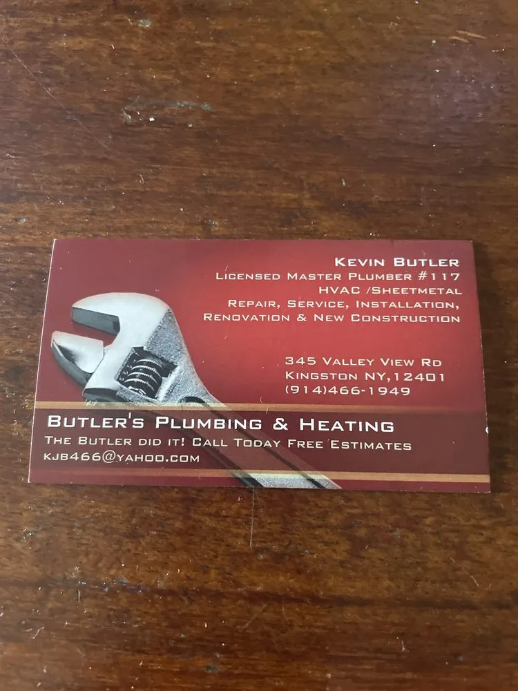 Slide of Butler's Plumbing, Heating & A/C
