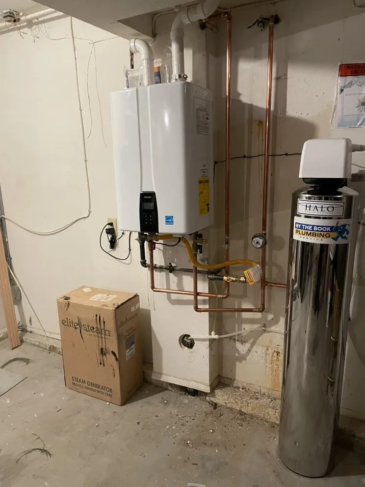 Slide of By The Book Plumbing Heating Air Conditioning