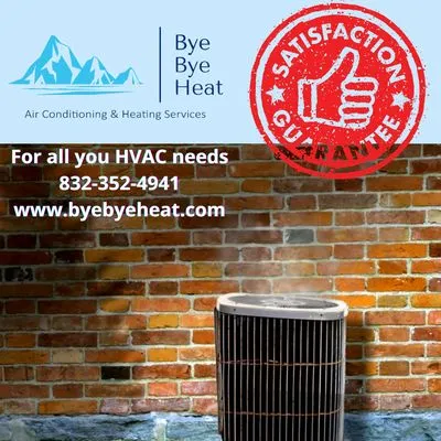 Bye Bye Heat - Air Conditioning & Heating Services Logo