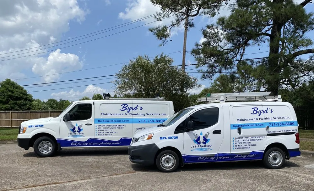 Slide of Byrd's Maintenance and Plumbing Service