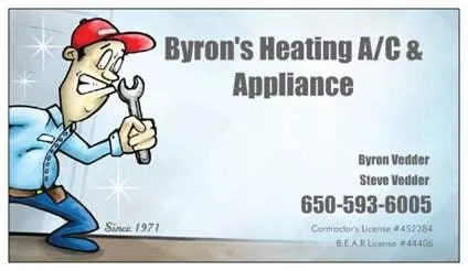 Byron's Heating A/C & Appliance Repair