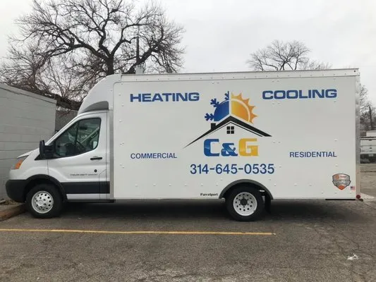 C & G Heating & Cooling Logo