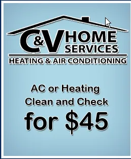 Slide of C and V Home Services
