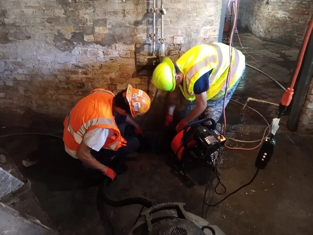 Slide of C. B. Contracting