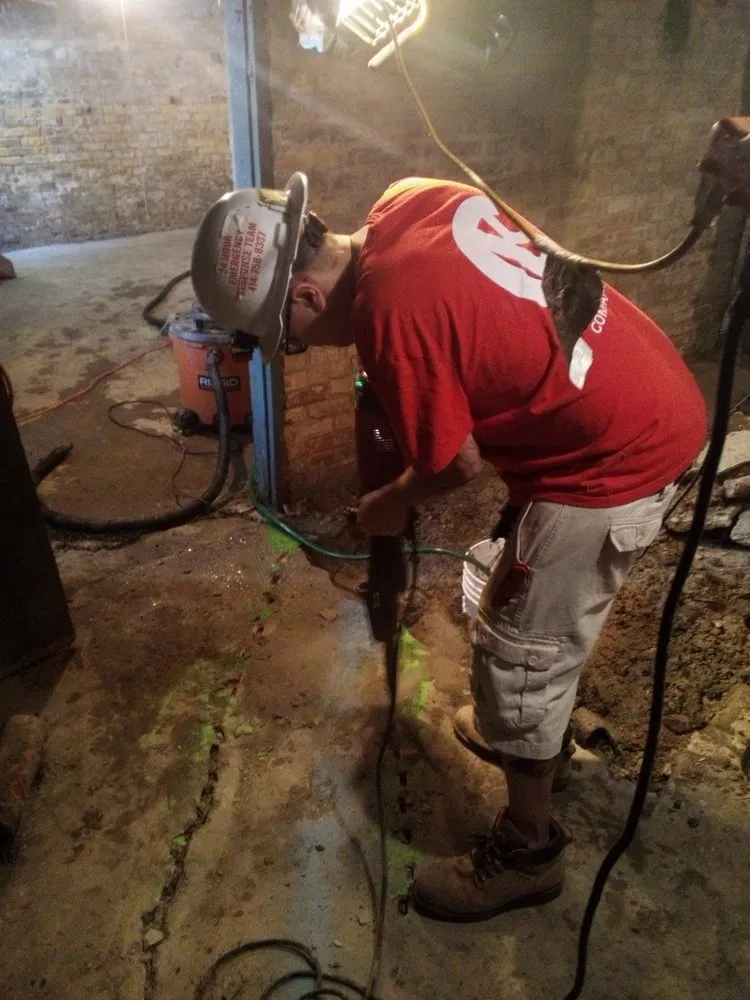 Slide of C. B. Contracting