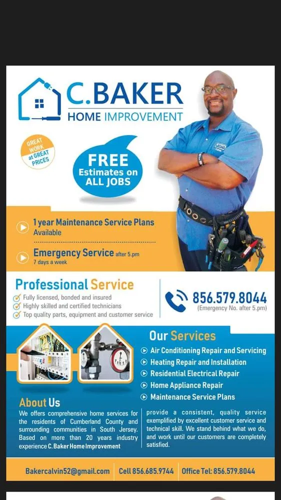 Slide of C Baker Home Improvement