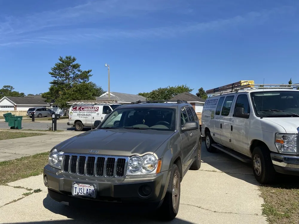 Slide of C E Chandler AC & Heating