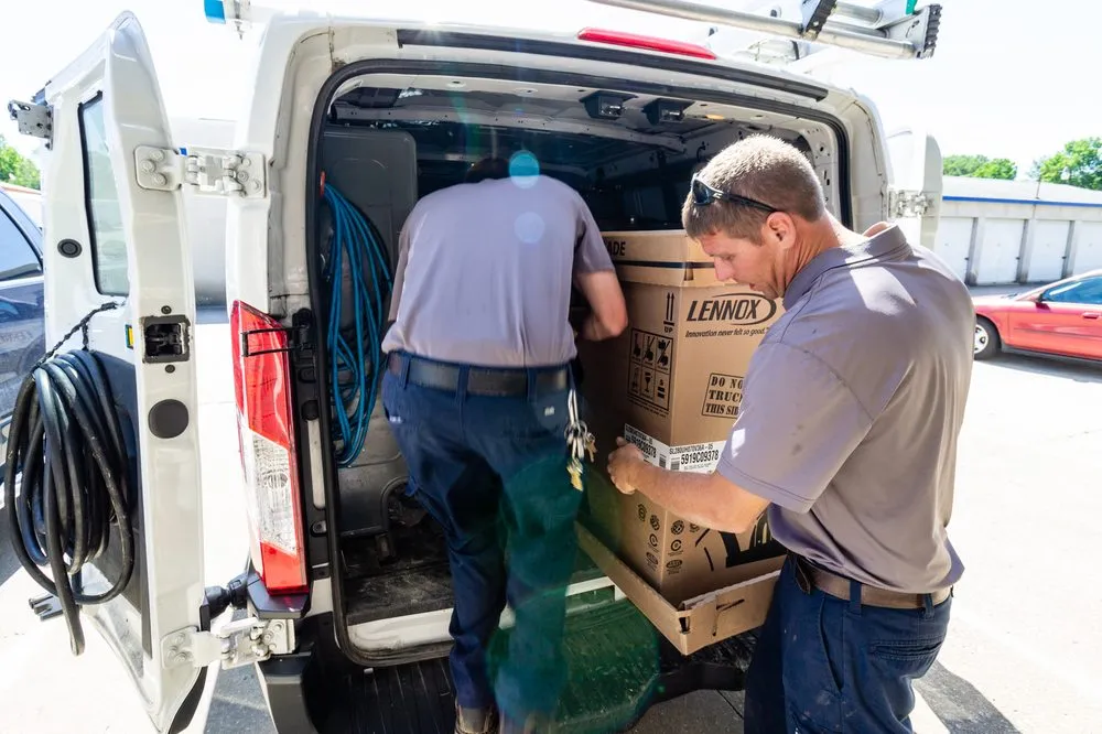 Slide of C-N-O Comfort Zone Heating & Cooling