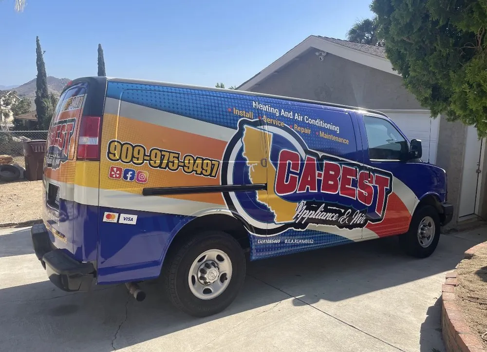 Slide of CA Best Appliance & Air