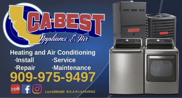 CA Best Appliance & Air Logo