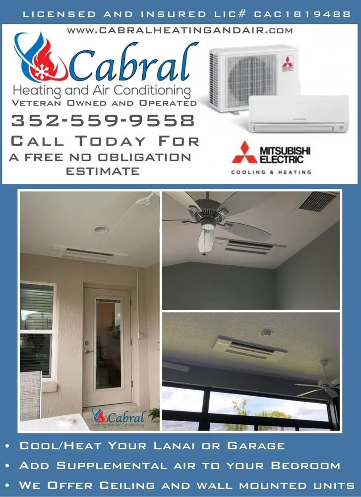 Slide of Cabral Heating and Air Conditioning