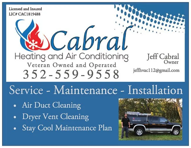 Slide of Cabral Heating and Air Conditioning