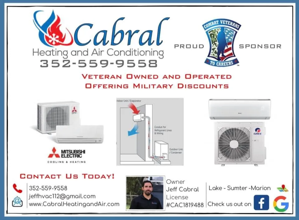 Slide of Cabral Heating and Air Conditioning