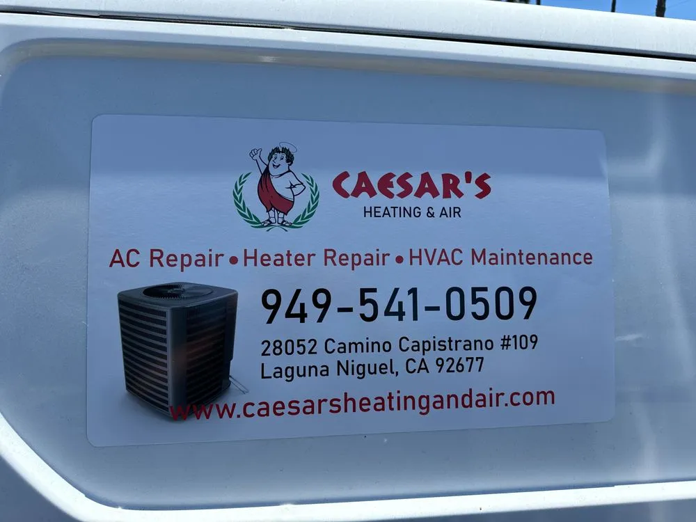 Slide of Caesar's Heating & Air
