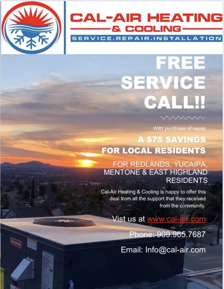 Slide of Cal-Air Heating & Cooling