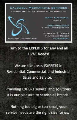 Caldwell Mechanical Services Logo