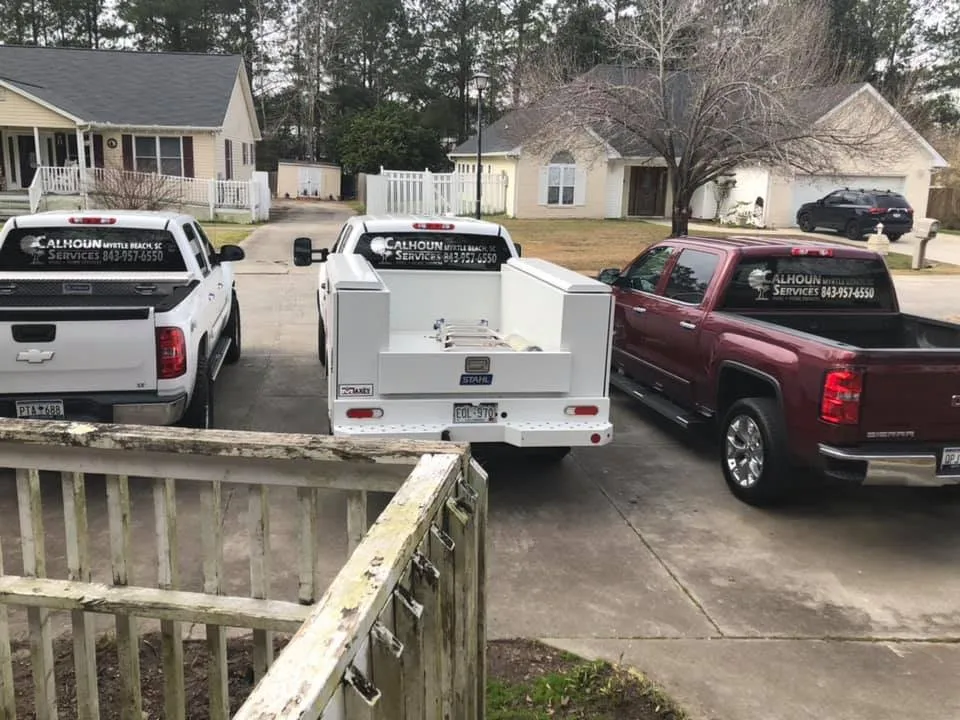 Slide of Calhoun Services