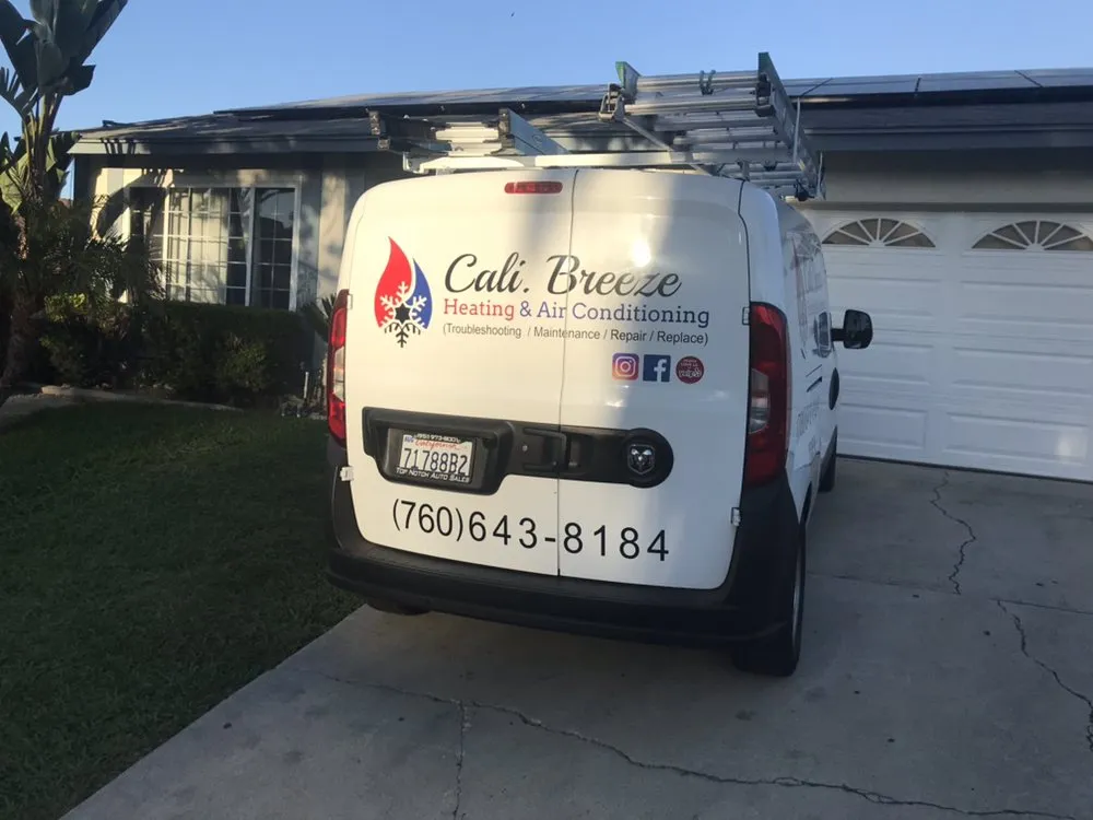 Slide of Cali Breeze Heating and Air Conditioning