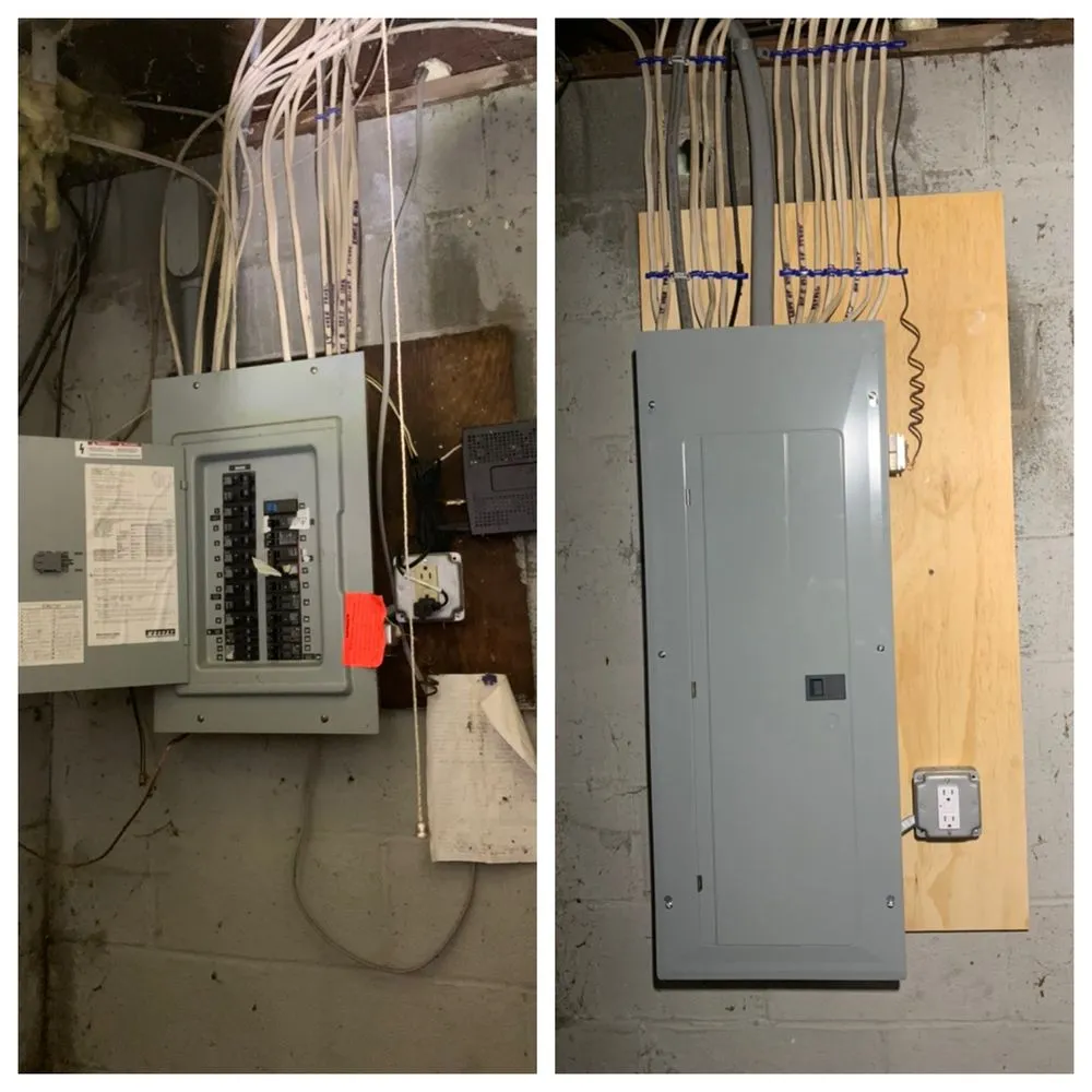 Slide of Caliber Electrical Contracting