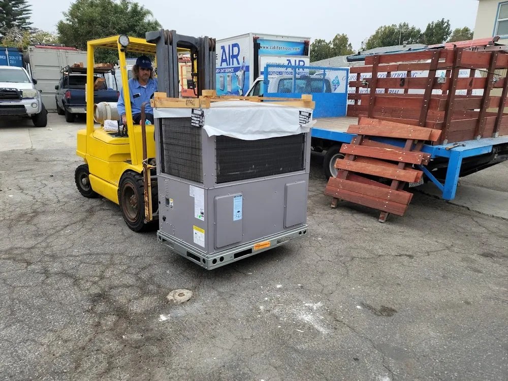 Slide of California Air Conditioning Systems