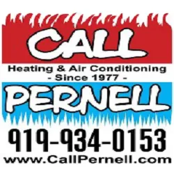 Slide of Call Pernell Heat and Air