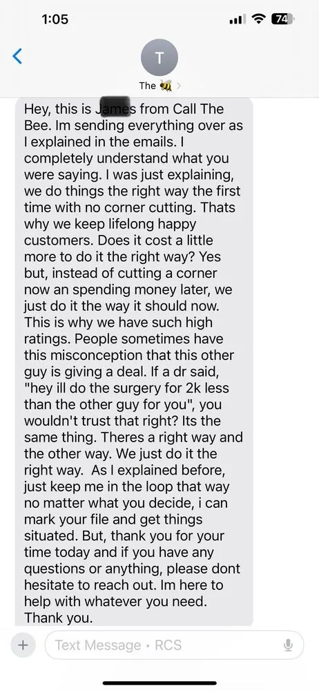 Slide of Call The Bee