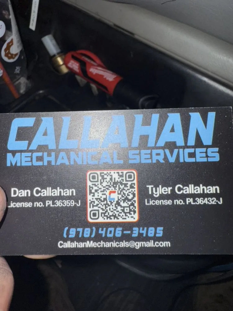 Slide of Callahan Mechanical Services