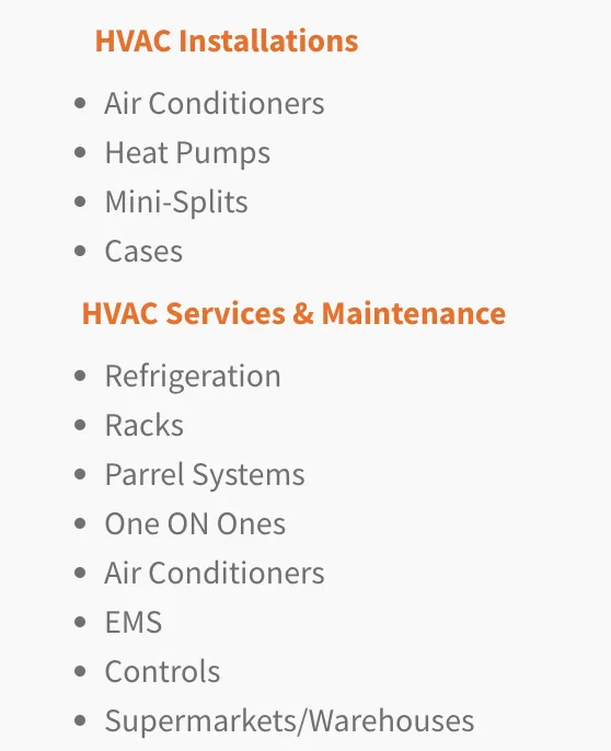 Slide of Calu Refrigeration & Air