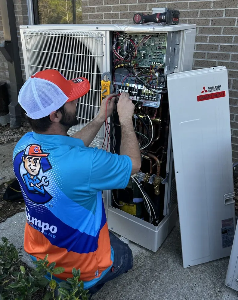 Slide of Campo Heating & Air Conditioning