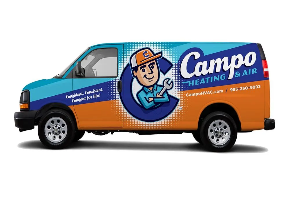 Slide of Campo Heating & Air Conditioning