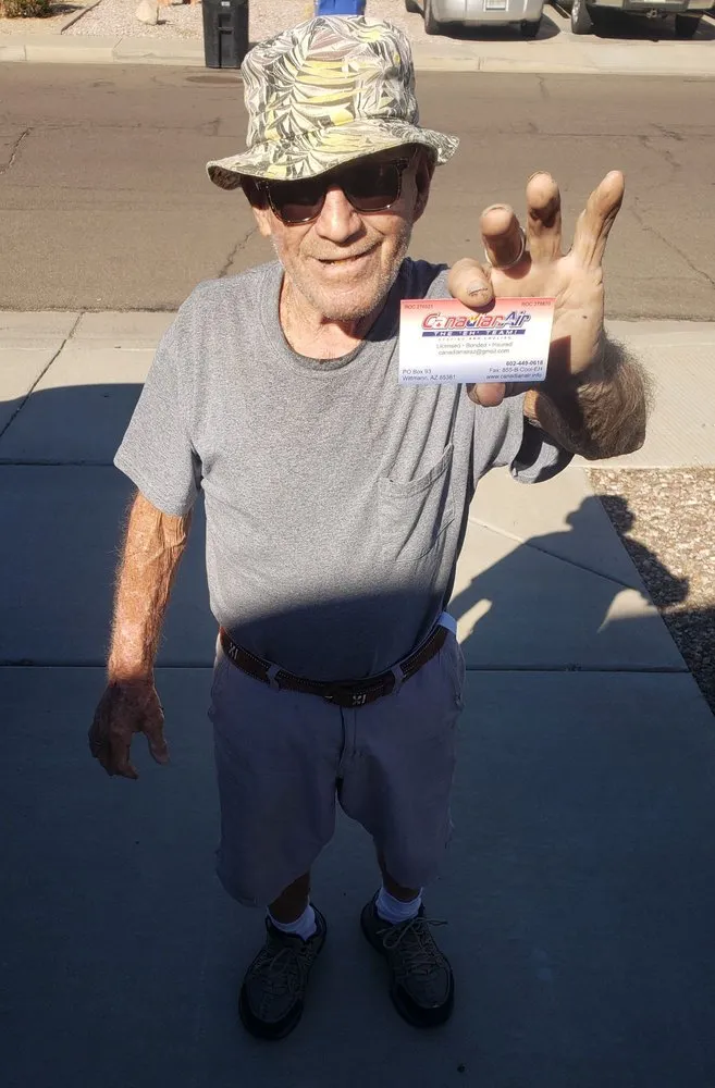 Slide of Canadian Air Heating and Cooling