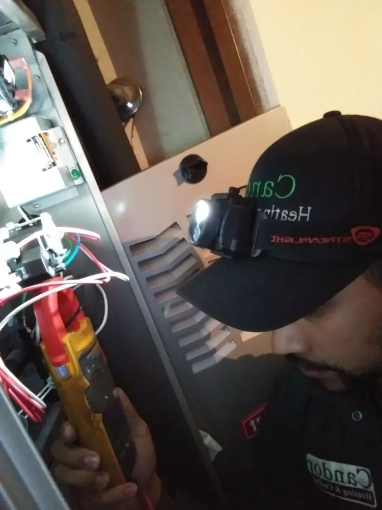 Slide of Candor Heating and Cooling