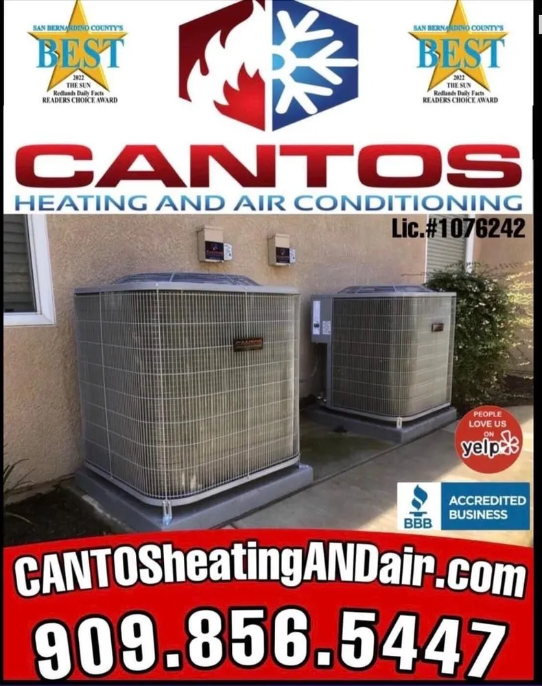 Slide of Cantos Plumbing, Heating and Air Conditioning