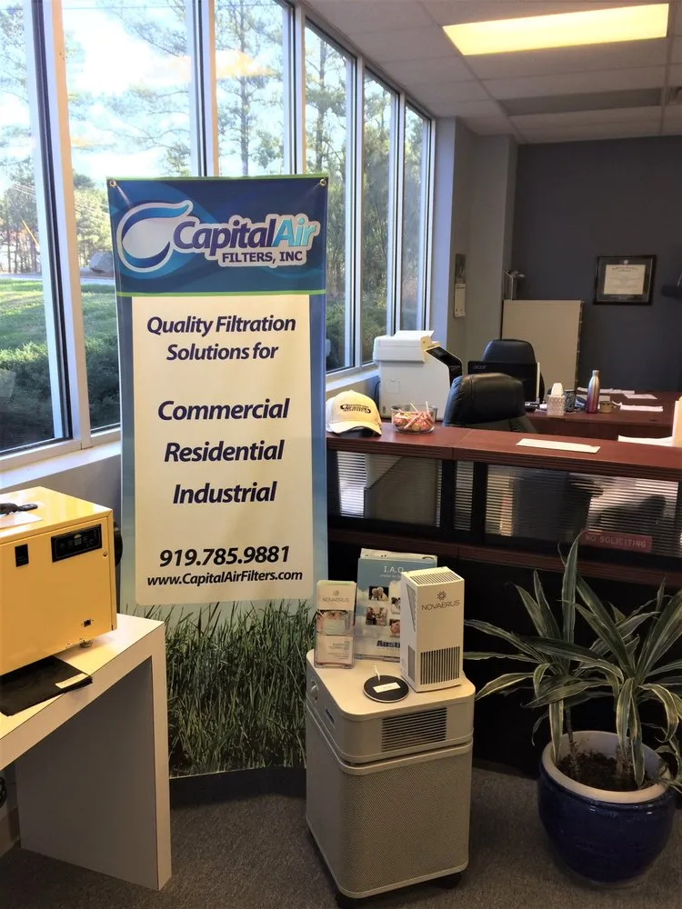 Slide of Capital Air Filters