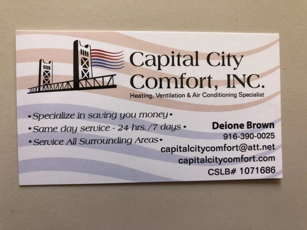 Slide of Capital City Comfort