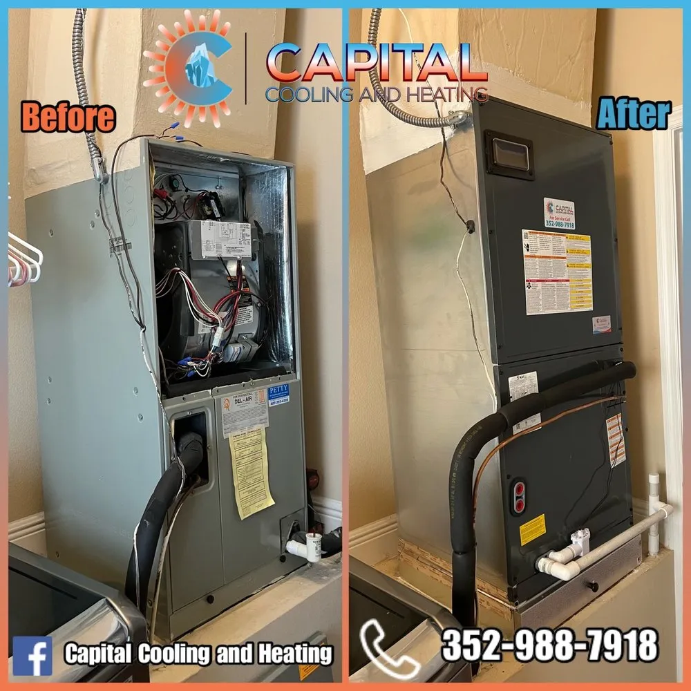 Slide of Capital Cooling and Heating